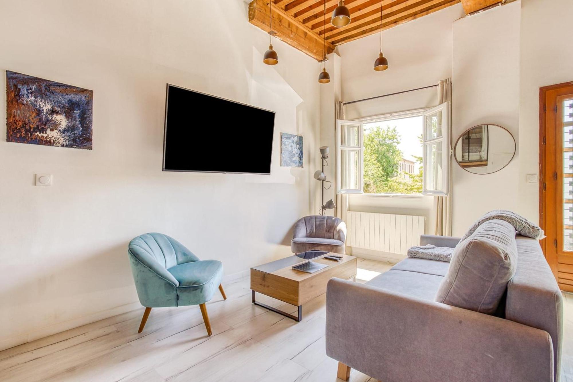 Charming 6-Person Apartment Terreaux & Croix Rousse Area Lyon Dış mekan fotoğraf